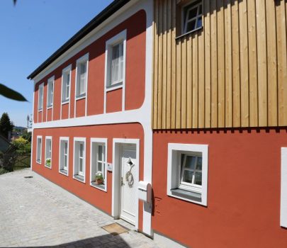 Hausfassade in Leiben